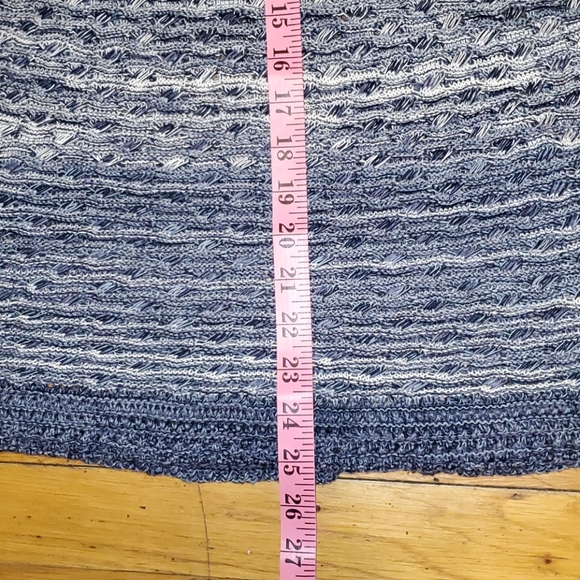 Style & co. Crochet Bell Sweater sz medium - Picture 3 of 6